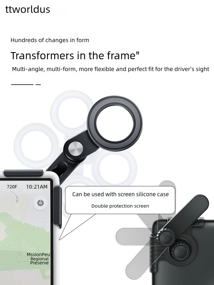 Tesla series special accessories for car magnetic mobile phone suspension holder