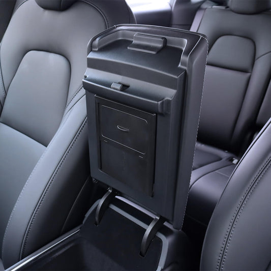 Tesla Center Console Hidden Compartment