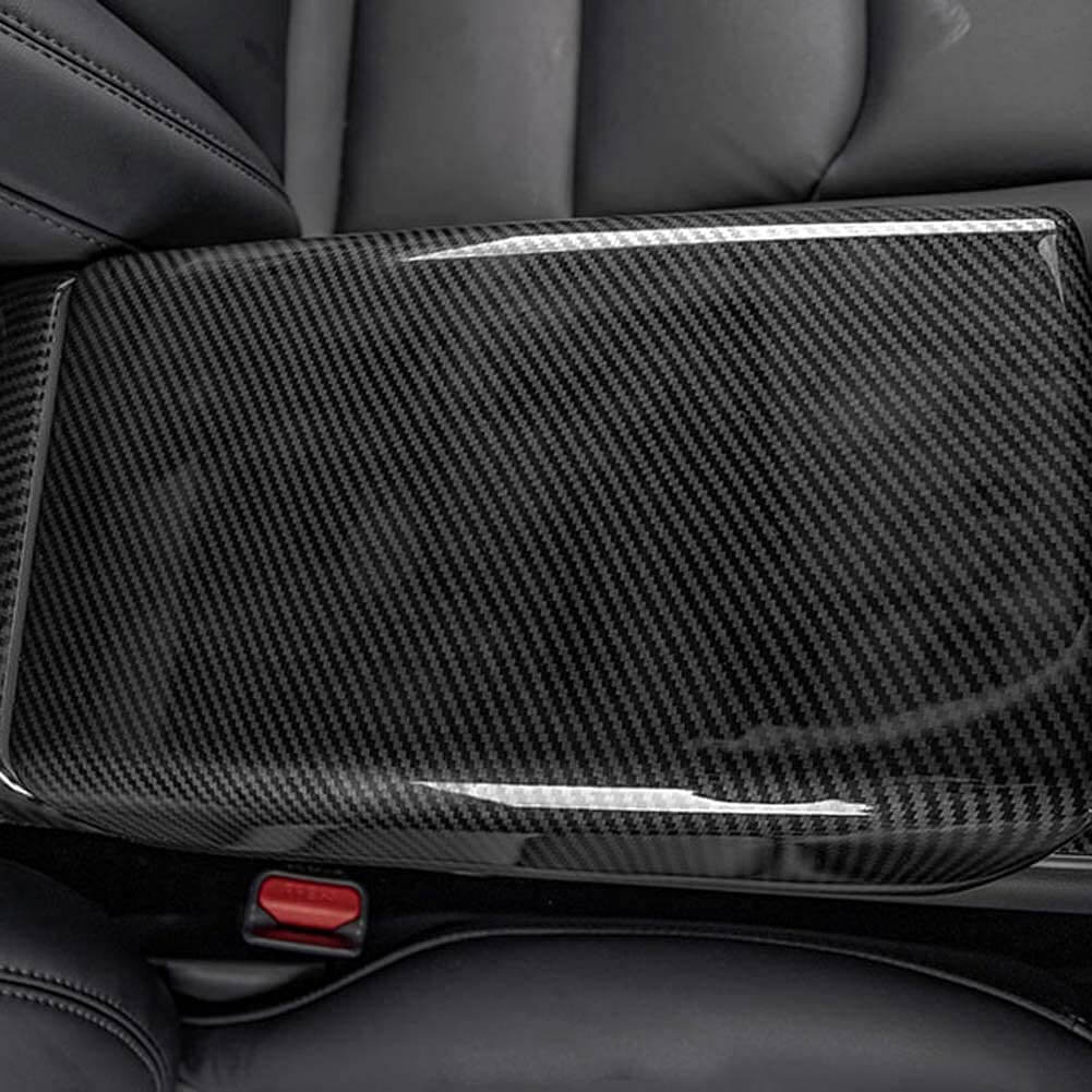 Armrest Cover Protector (Carbon Fiber, Alcantara)