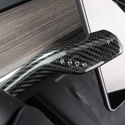 Carbon Fiber Steering Stem Cover for Model 3/Y