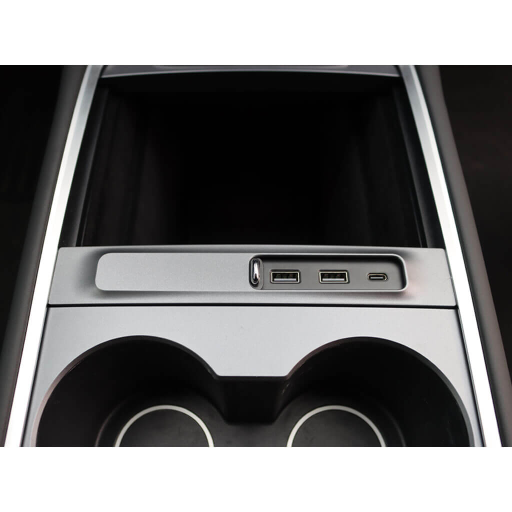 Tesla Center Console USB Hub