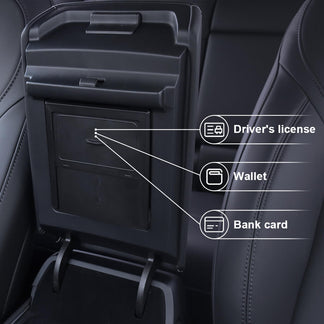 Tesla Center Console Hidden Compartment