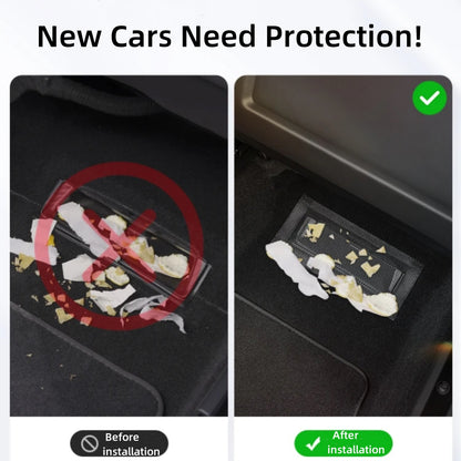 Suitable for Tesla Model 3/Y under-seat Air Outlet Protective Cover Dust-proof Net Car Accessories